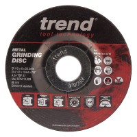 Trend AD/G115/6/M 115x6x22.2mm Metal Grind Disc 10PK £18.99